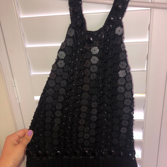 Black sequined prom/ special occasion dress - Picture 6 of 6